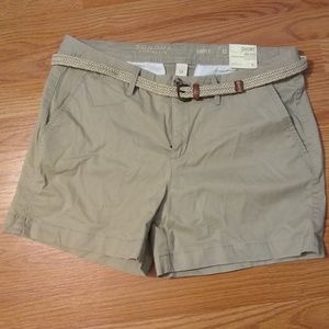 Sonoma Tan/Kahki Shorts size 12